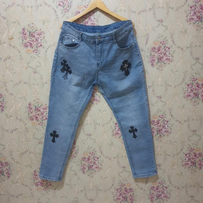 Mulus .authentic celana chrome hearts size 34