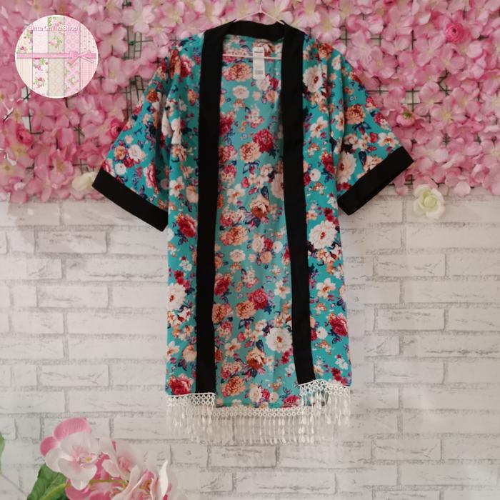outer bunga all size/cardigan bunga/Outer kimono bunga