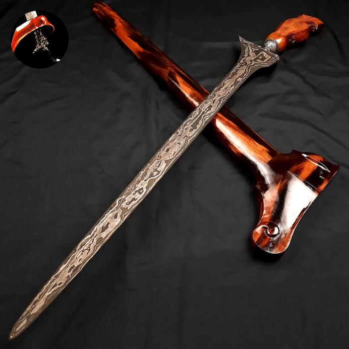 Keris Brojol Corok Pamor Brahma Watu Tangguh Empu Koso Madura Sepuh
