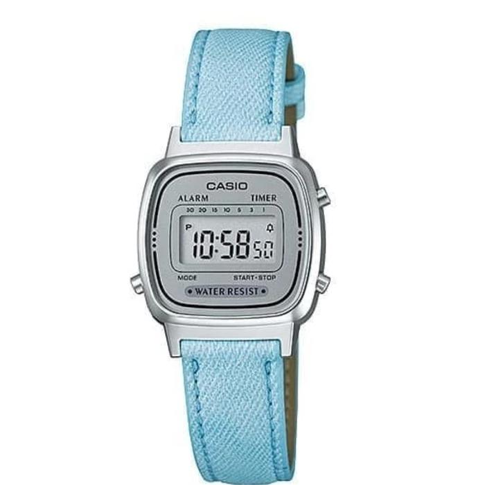 Jam Tangan Wanita/Anak Casio Original Retro Digital LA670WL-2A