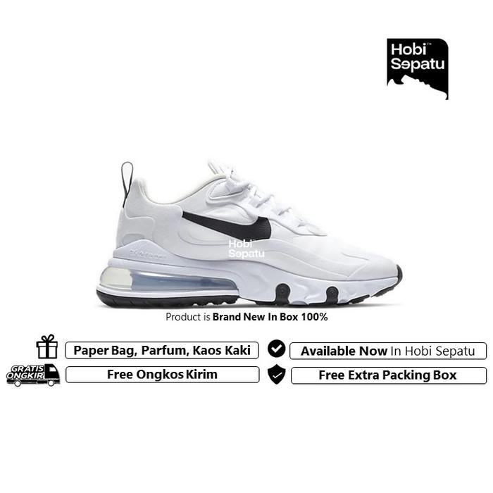 Nike Air Max 270 React White Black BNIB