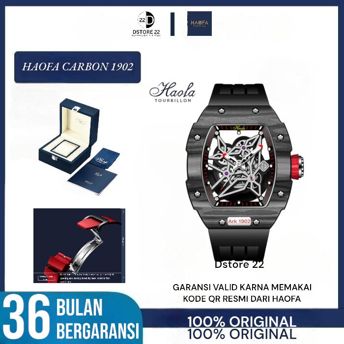 HAOFA CARBON FIBER AUTOMATIC WATCH 1902 MEN WATCH ANALOG