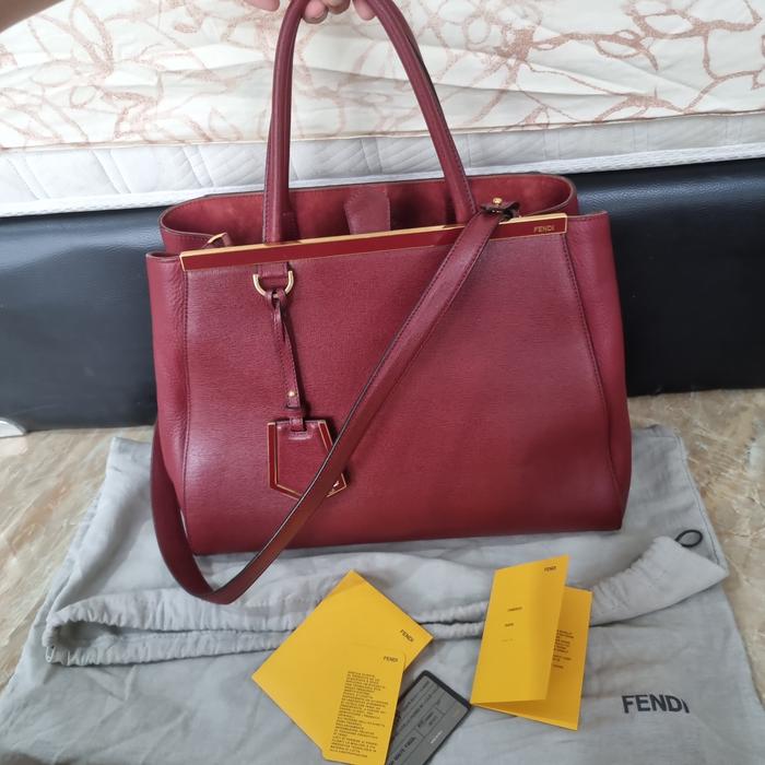 Tas Fendi 2jours medium preloved Authentic Fendi preloved