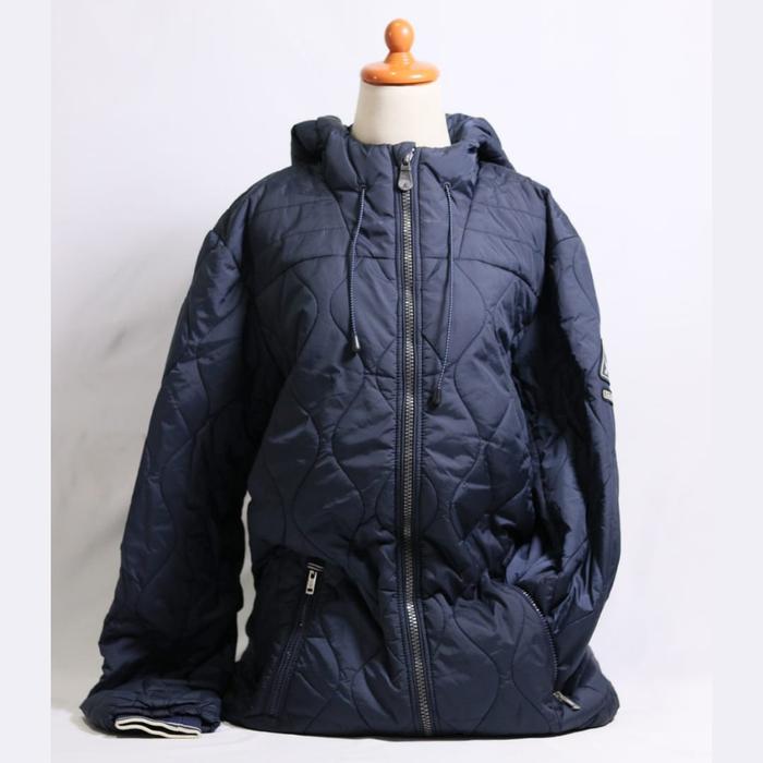 jaket pria waterproof Gaastra blue navy original