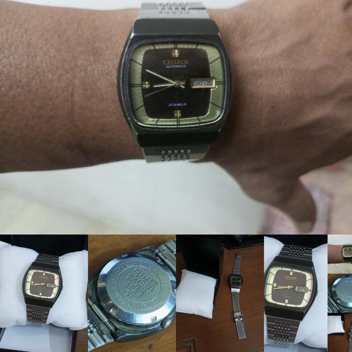 jam Tangan otomatis CITIZEN AUTOMATIC GN-4S 51-1676 istimewa not RADO