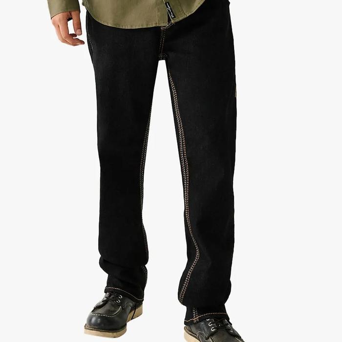 Celana jeans pria TRUE RELIGION RICKY BIG QT NO FLAP Original