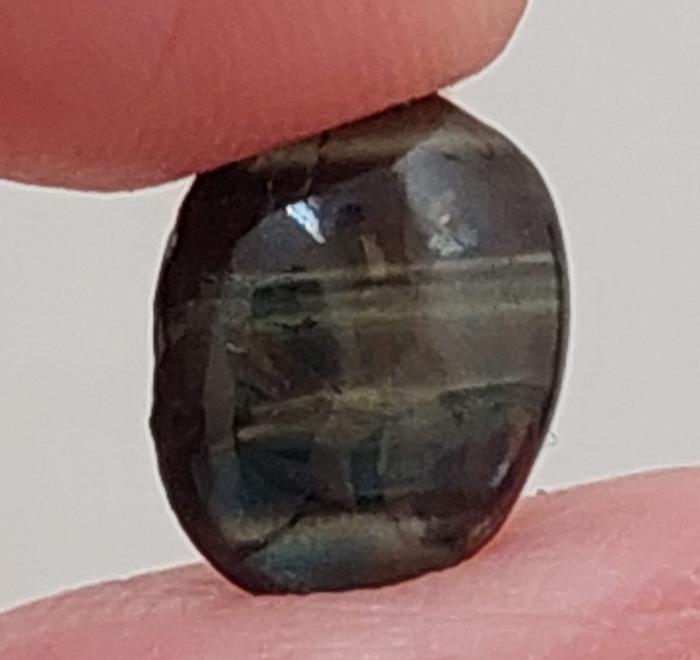 batu cincin bangsing kresnadana 12 rays black sapphire thailand