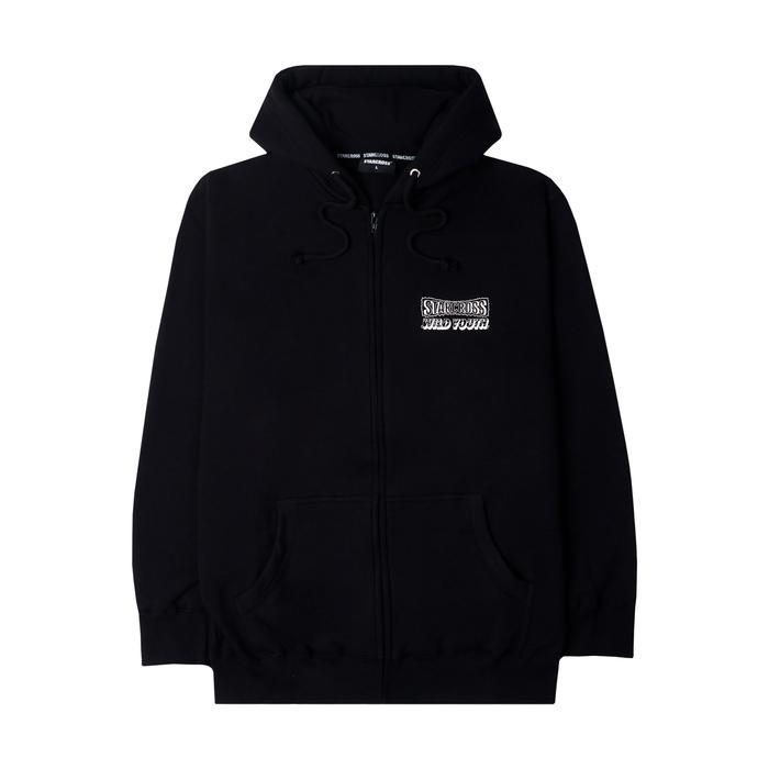 STARCROSS Zip Hoodie - JS ZH 103 - Black