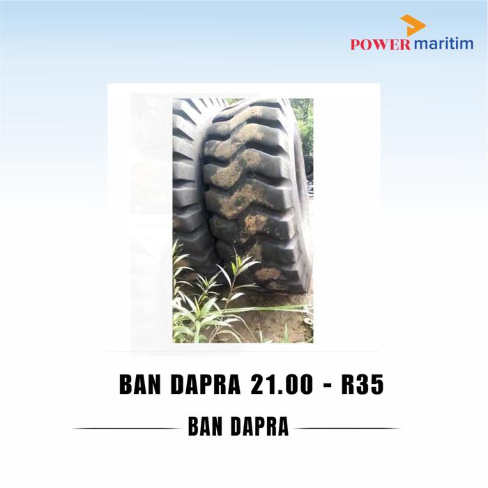 Ban Dapra Kapal Size 21.00 - R35 Ban Fender Loader Untuk Kapal Marine Equipment