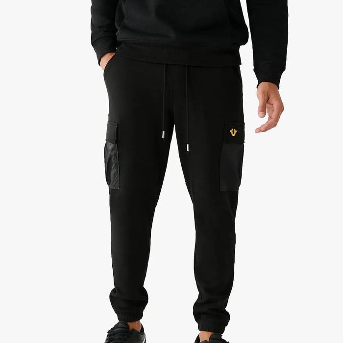 celana panjang pria TRUE RELIGION CARGO REVOLT JOGGER Ori