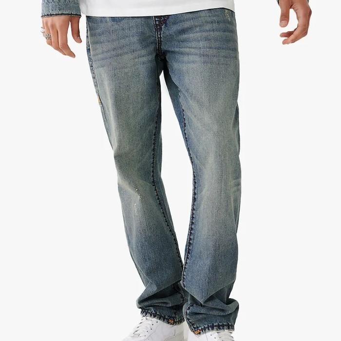 Celana jeans  pria TRUE RELIGION RICKY SUPER T FLAP Ori