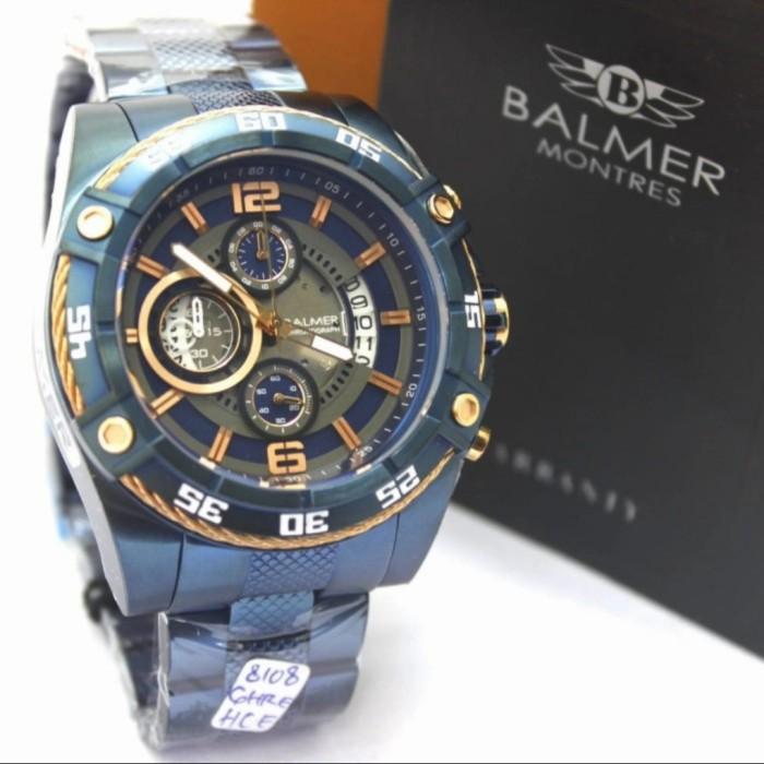 JAM TANGAN PRIA BALMER 8108 HITAM ORIGINAL