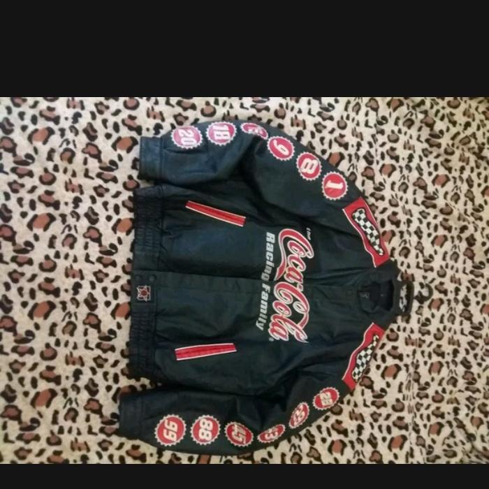 Jaket racing nascar coca cola bukan f1 moto gp Ferrari porsche bmw