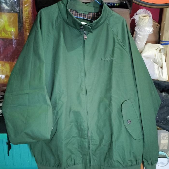 Jaket Jacket Harrington Ben Sherman Hijau