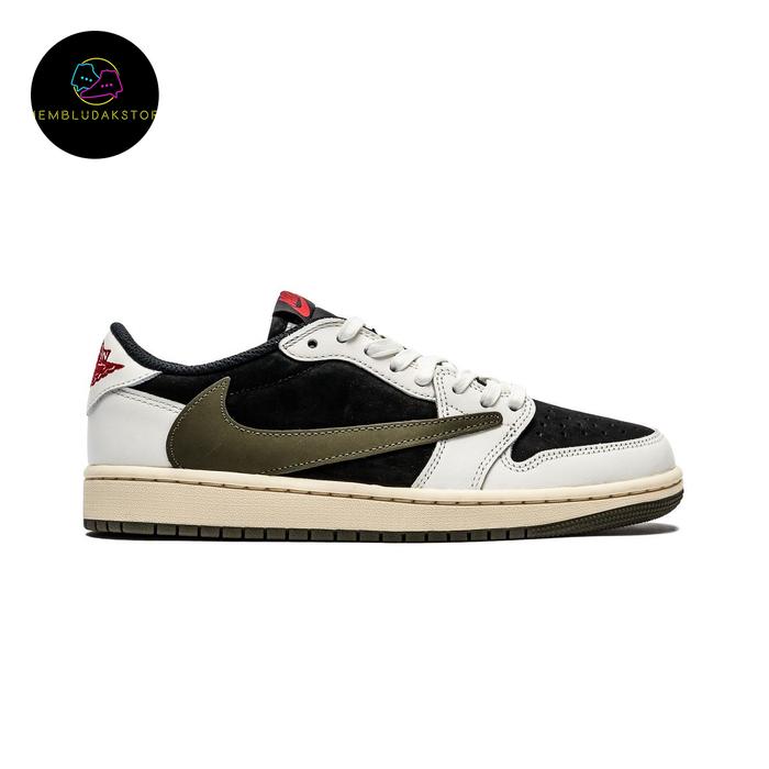Sepatu Sneakers Nike Travis Scoot Low Olive Unisex