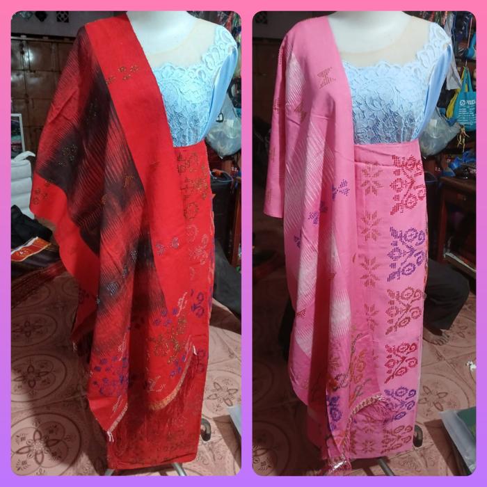 SONGKET BINTANG MARATUR PAYET TANAM TENUN TANGAN TARUTUNG BATAK MEWAH