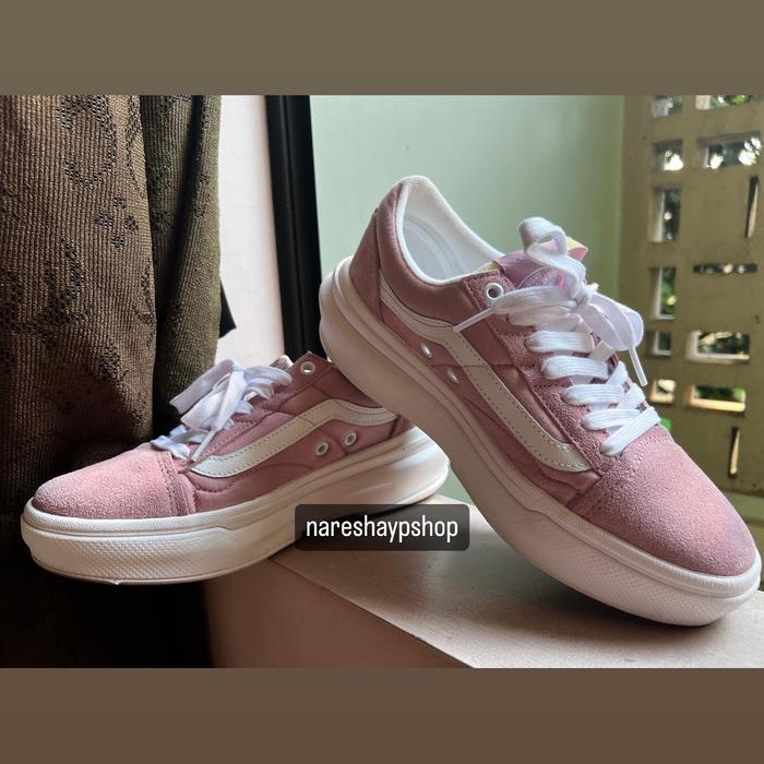 Vans Old Skool Overt Lilas Pink Orginal Second Murah