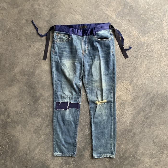 Authentic Undercover patchwork jeans. Not visvim levis uniqlo