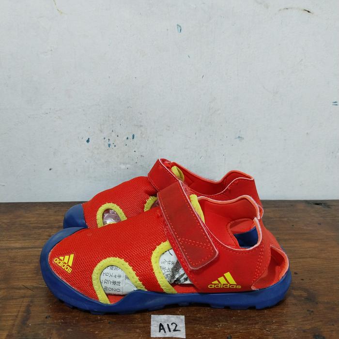sepatu sandal second ori adidas captain toey size 32