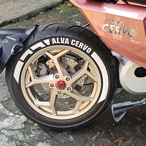 Tire Bomb/ Stiker ban Alva Cervo
