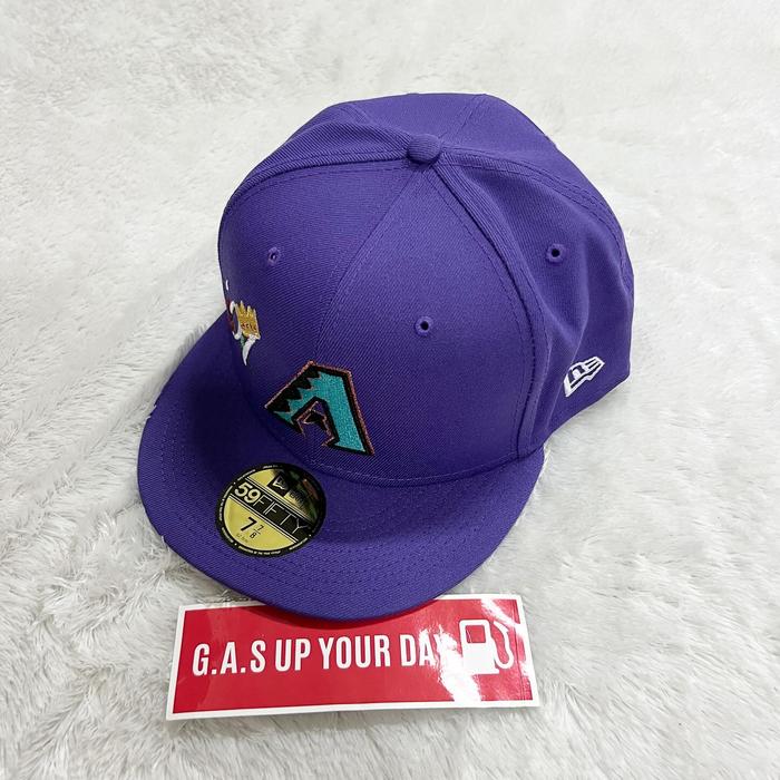 New Era MLB Arizona Diamondbacks World Serie 2001 Patch Purple 59FIFTY