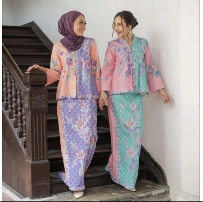 Kebaya Series Soft Pastel Batik Al Mubarok