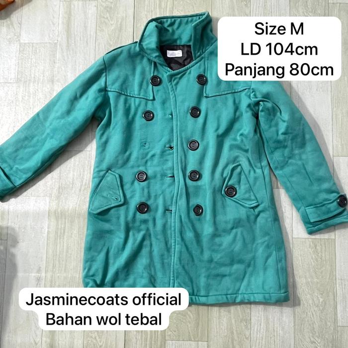 [PRELOVED] Jasminecoats Winter Coats | Mantel Wanita Tebal Fashion Berbahan Wol | Jaket tebal wol