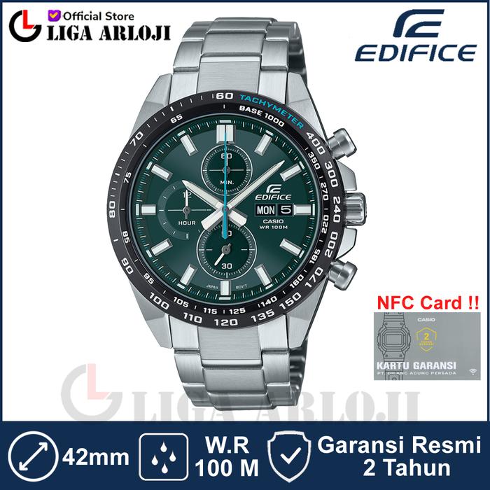 Casio EDIFICE EFR-574DB-3AVUDF Jam Tangan Pria Analog Stainless Chronograph EFR-574DB-3A EFR574DB