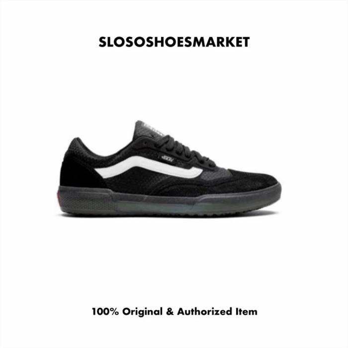 Vans Ave Pro Black/White - 100% Original / RESMI
