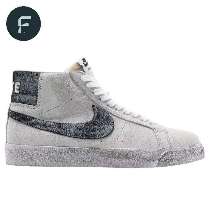 Nike Zoom SB Blazer Mid PRM Faded Pack Grey Fog Black