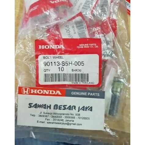 Baut Roda / Bolt Wheel Mobil Honda Brio Civic Freed HRV Mobilio Jazz