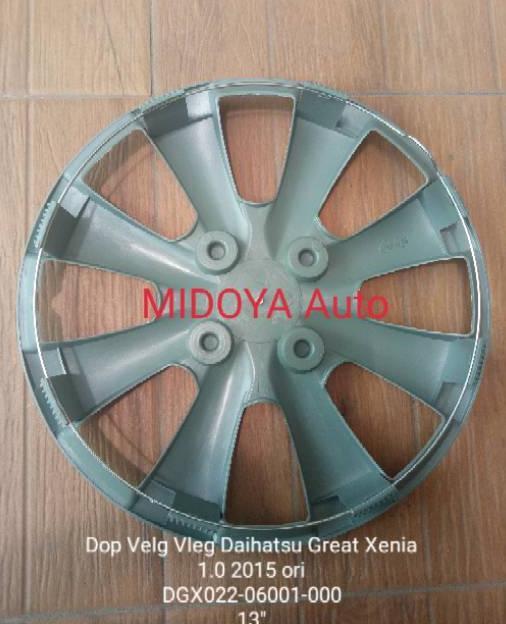 Dop Velg Vleg Daihatsu Great Xenia 1.0cc Ayla R13" 2015 Up ori 1pc