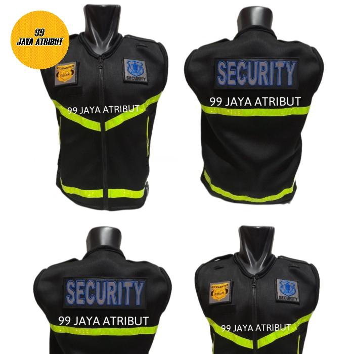 Rompi security tebal rompi security hitam rompi security terbaru