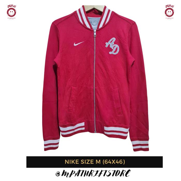 Varsity/Bomber Nike Size M Red Second Branded