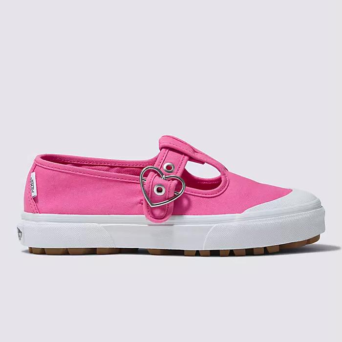 Vans Slip On Style 93 Mary Jane Azalea Pink True White