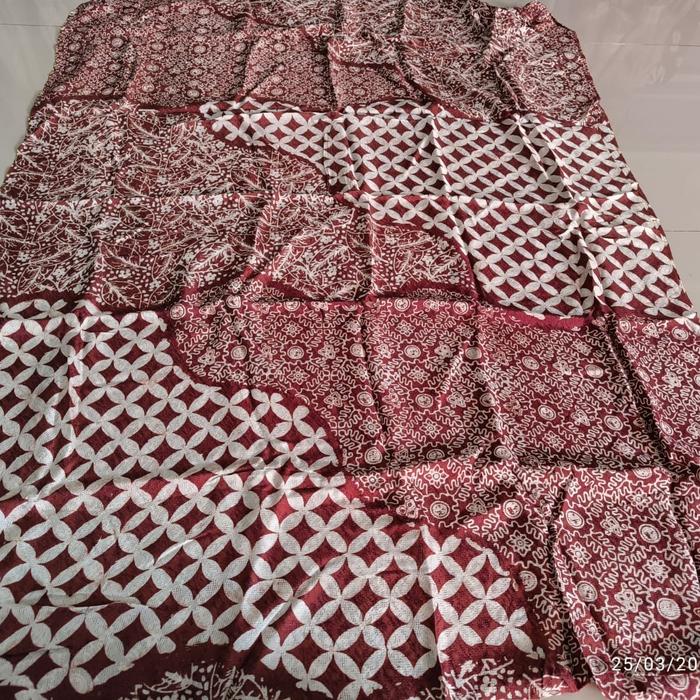 KAIN BATIK PULAUAN UK. 3M GAMIS BATIK KHAS CIREBON TRUSMI AMANAHBATIK