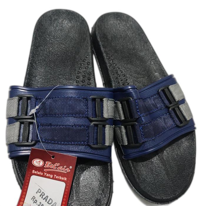 Sandal Slop Prada, Sandal pria dewasa anti slip