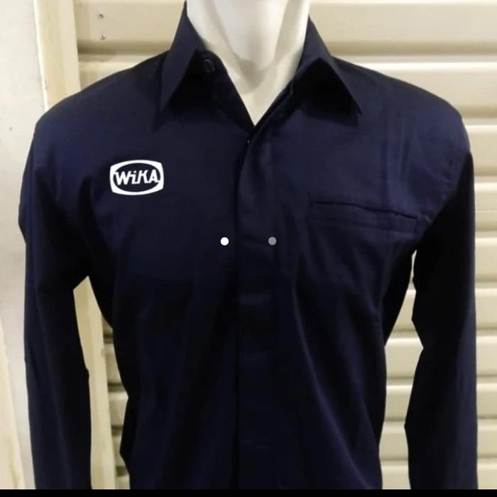 Kemeja PT. WIKA Nevy Lengan Panjang