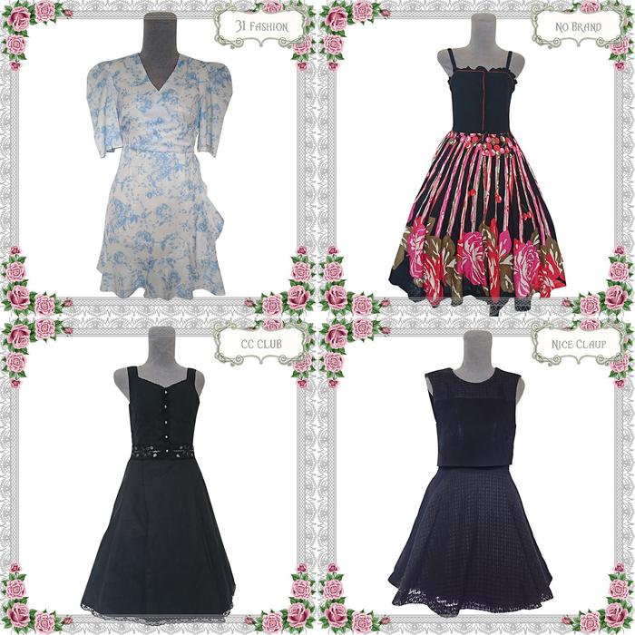 163_DRESS KAWAII CASUAL TITTY & CO, AXES FEMME, DLL