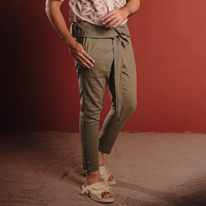 Harem Pants Pria - Khaki