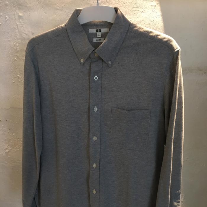 kemeja uniqlo second flanel