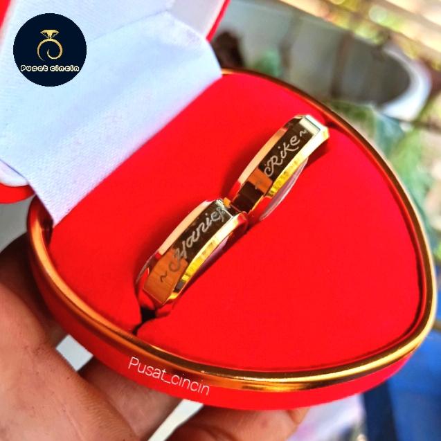 CINCIN COUPLE, CINCIN TITANIUM, CINCIN UKIR NAMA