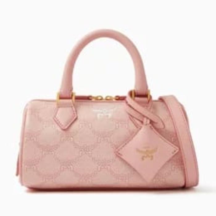 MCM Mini Speedy Soft Pink