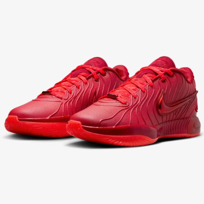 NIKE LEBRON 21 JAMES GANG BRIGHT CRIMSON GYM RED HF5951-600
