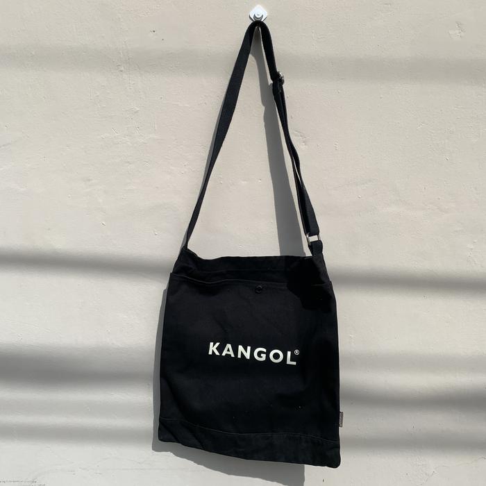 KANGOL TOTEBAG BLACKK