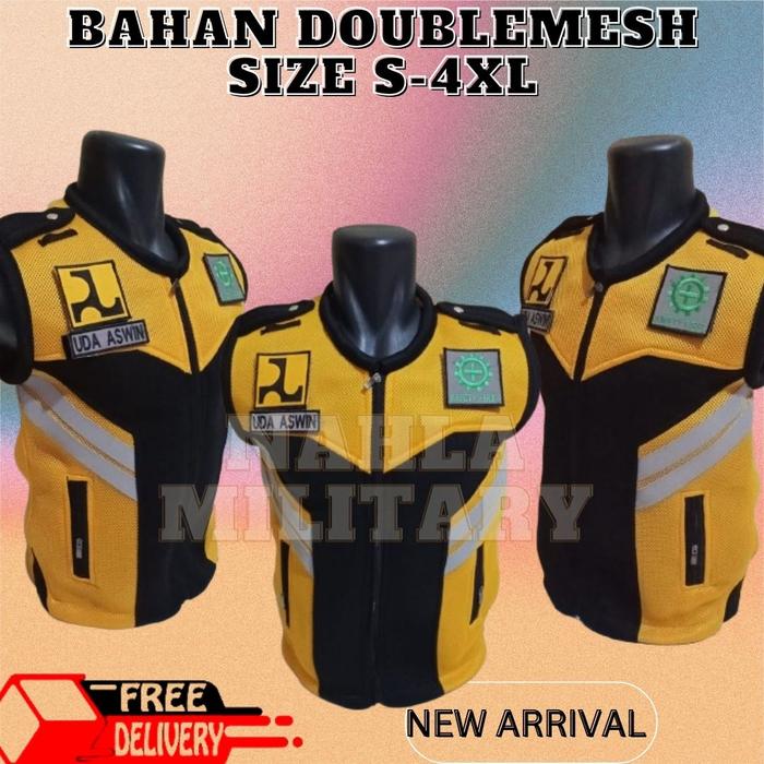 ROMPI BINA MARGA/ROMPI PUPR-SAFETY/LAPANGAN/ROMPI BINA MARGA/BAHAN DOUBLEMESH/TEBAL/SIZE S-XXXL TERB