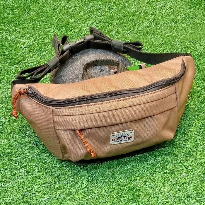 original Waistbag eiger brig slim R tas pinggang slempang eiger ori