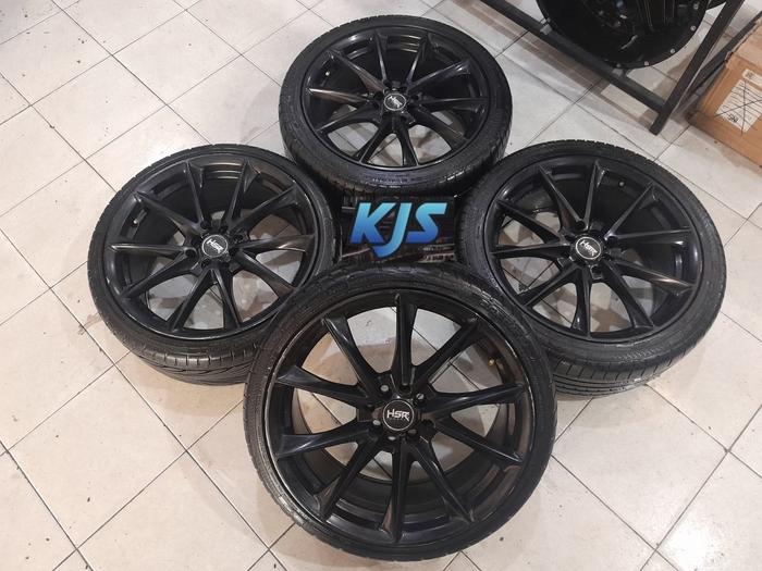 Velg Racing Bekas Ring 18 HSR Montana Pcd 4x100 4x114 Ban R18 Raize