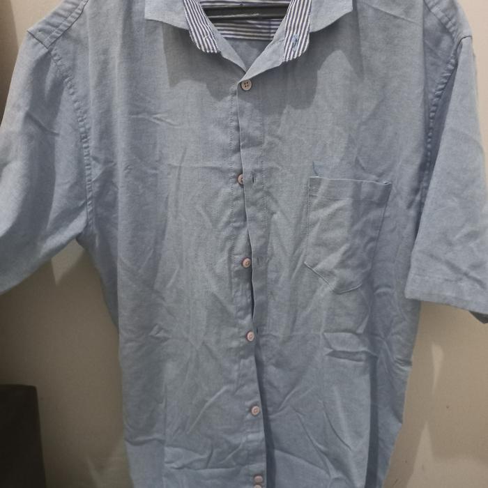 kemeja Biru M231