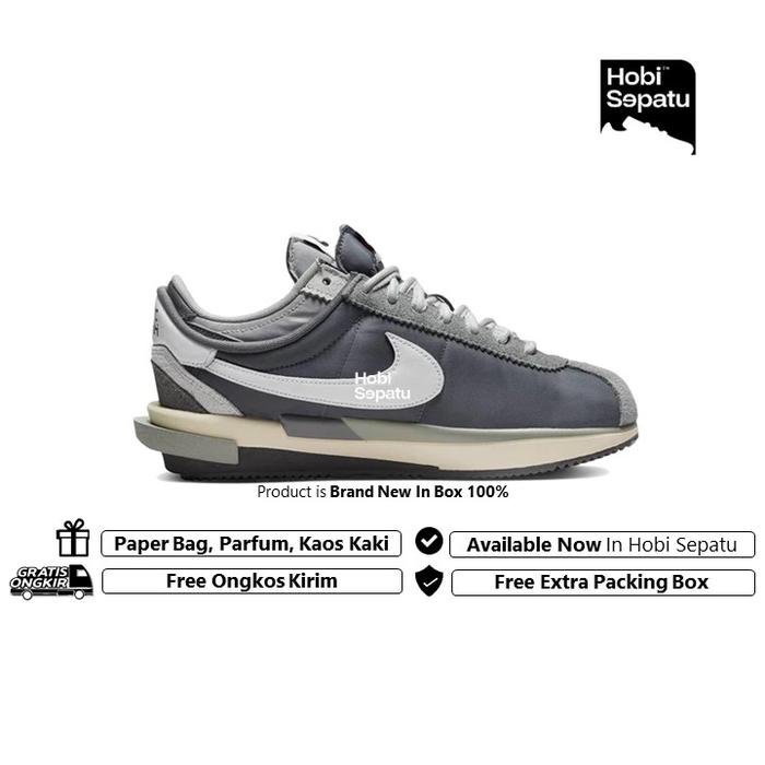 Nike sacai x Cortez 4.0 'Grey' Brand New In Box